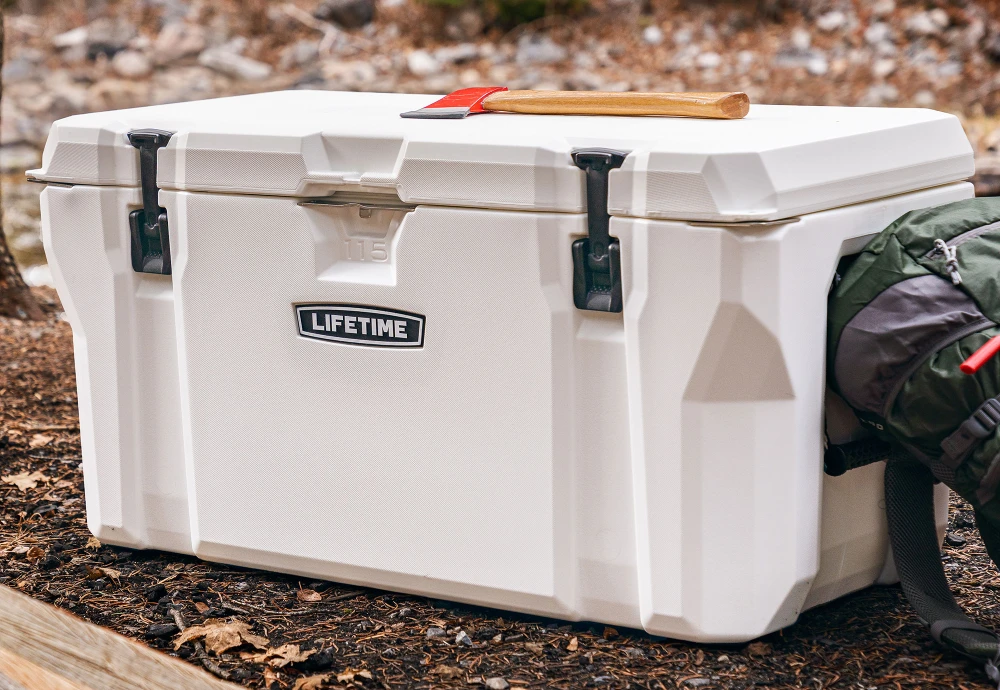 plastic ice cooler box