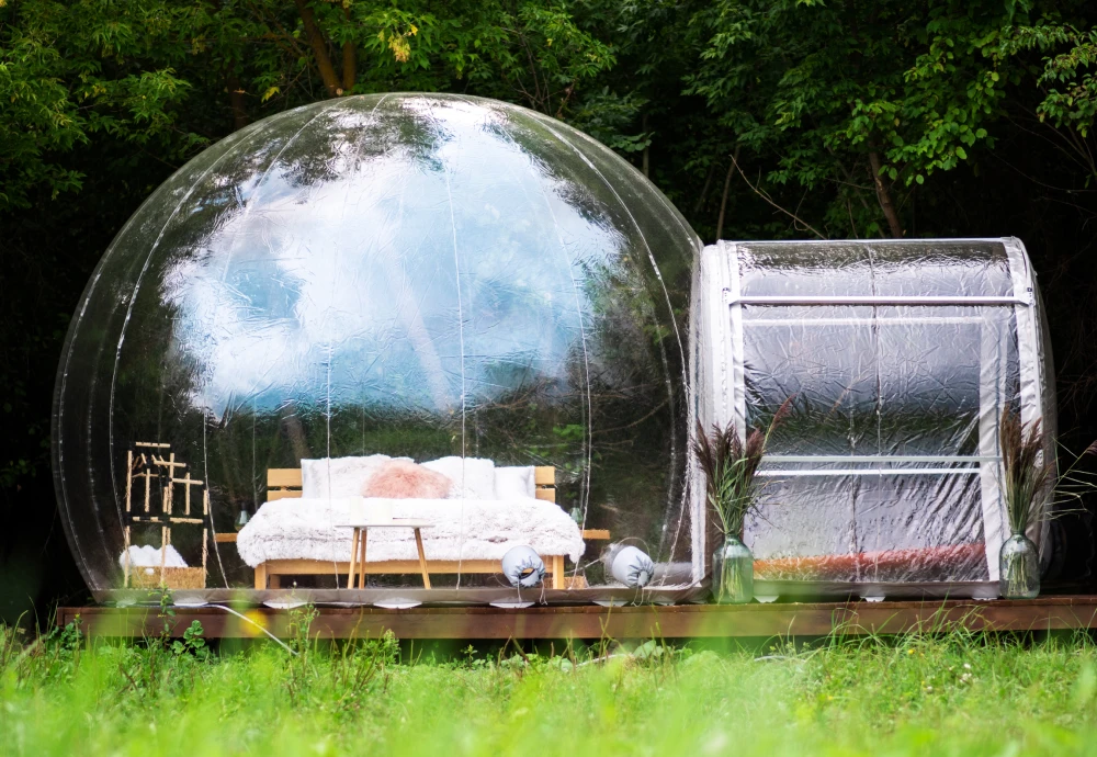 bubble tent picnic