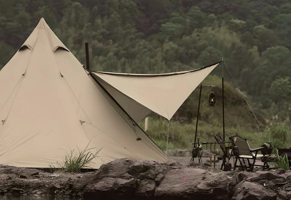 pyramid style tents