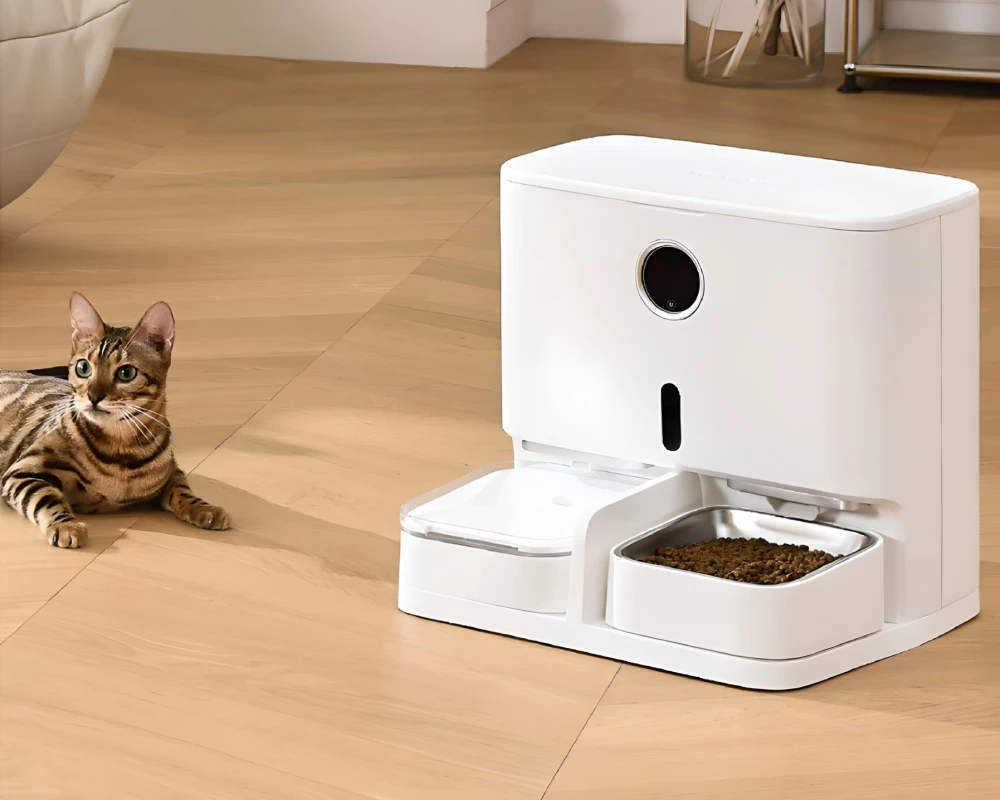 pet water and food dispenser