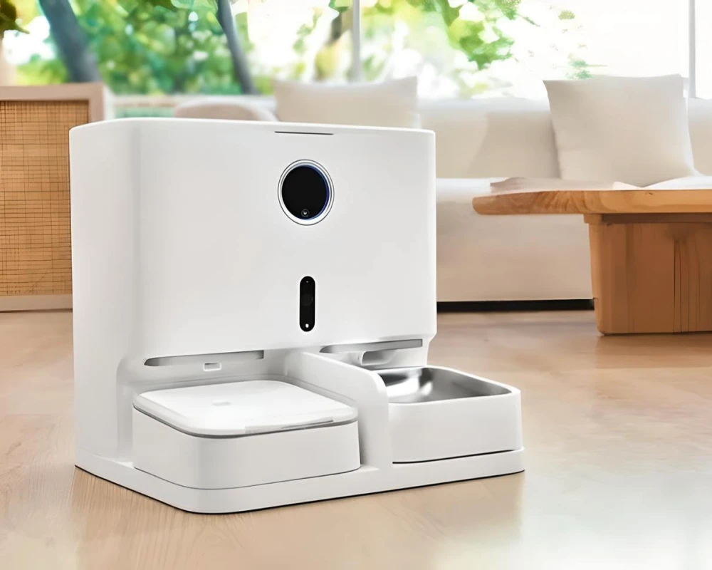 automatic pet feeder multiple cats